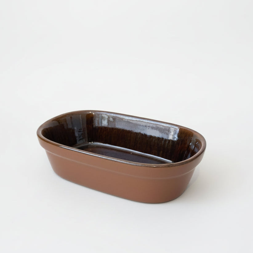 Rectangular Serving Dish With Glaze