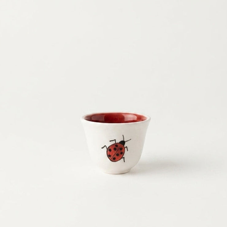 Sada Coffee Cups with ladybird