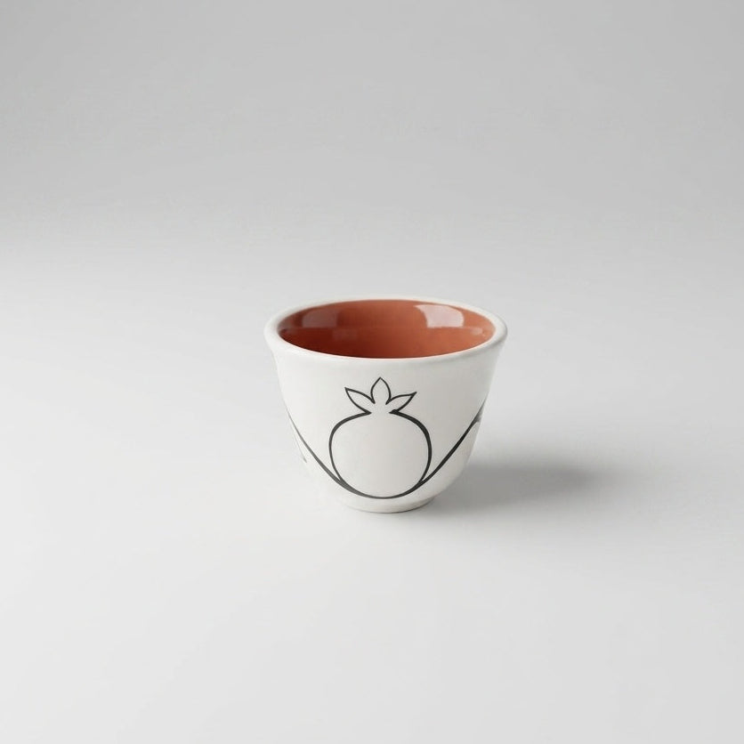Sada Coffee Cups with Pomegranate