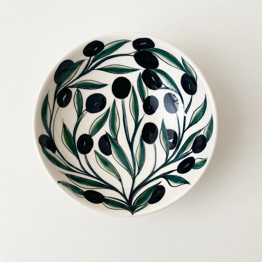Ceramic Dish Olive