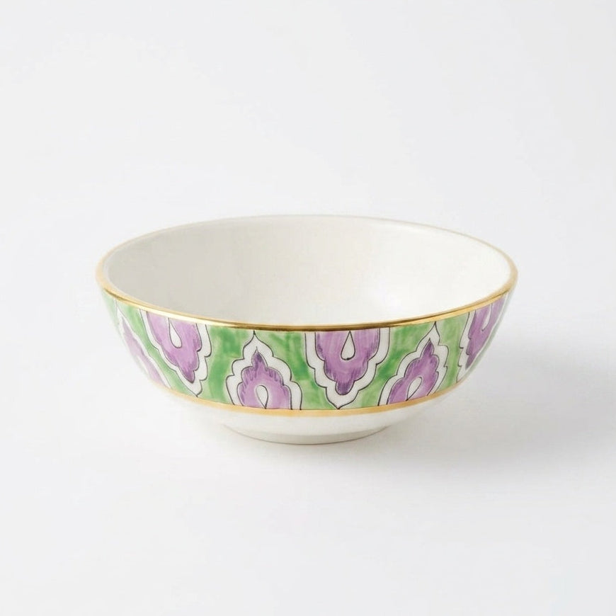 Iznic Bowl With Gold Ring