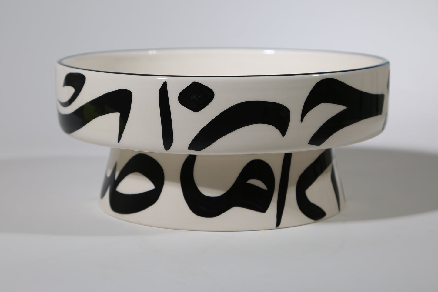 Calligraphy Bowl with Base