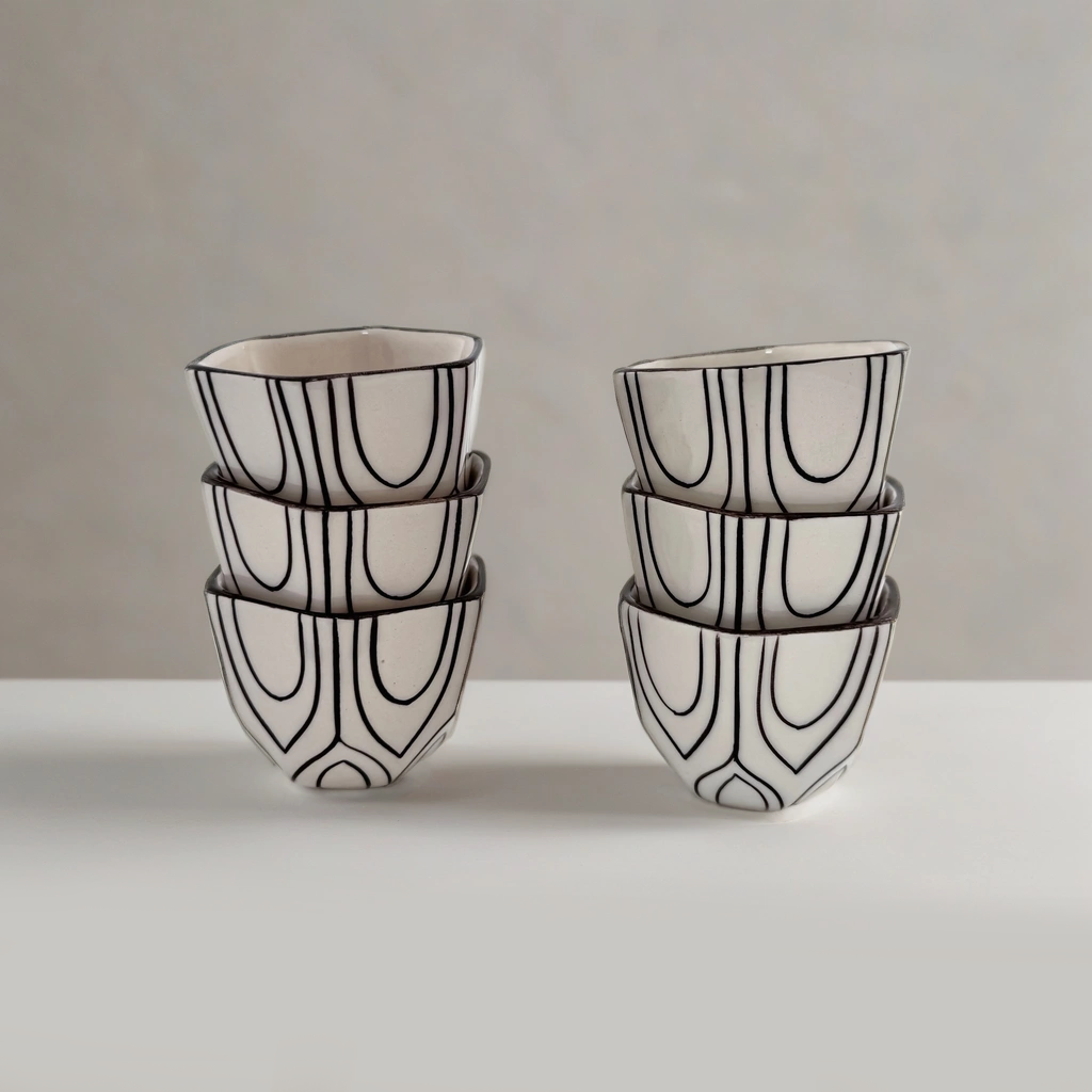 Hexagon Ramadan Coffee Cups