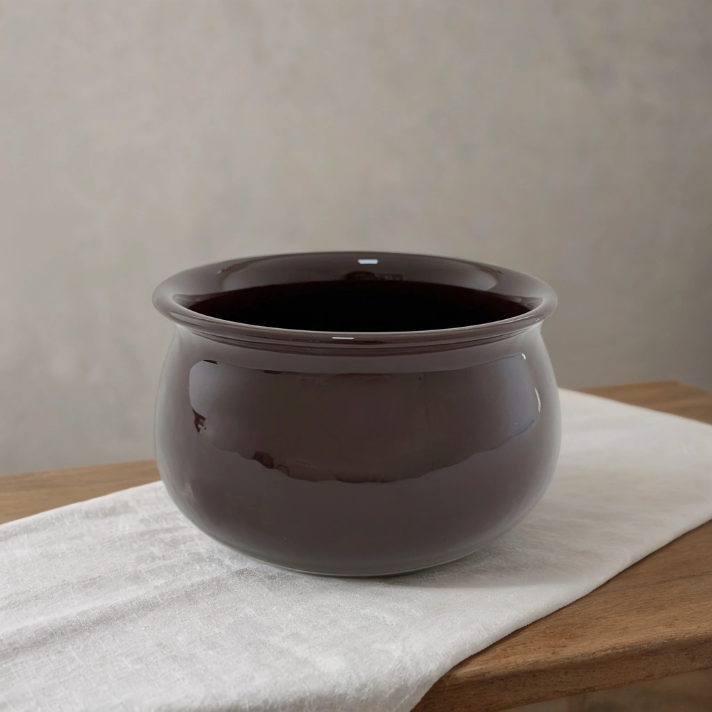 Dark Brown Soup/ Curry Ramadan Bowl