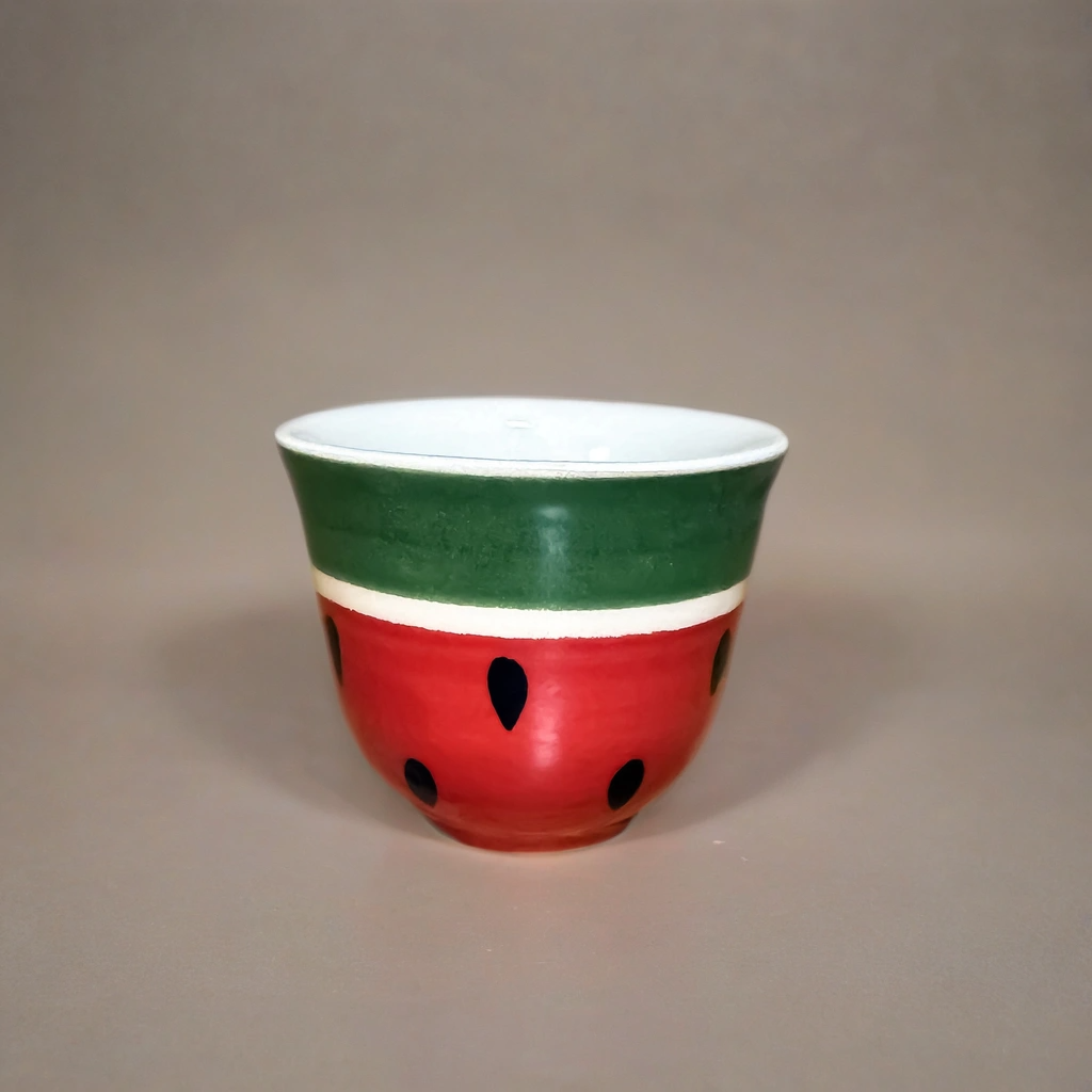 فناجين قهوة سادة التراثية الفلسطينية