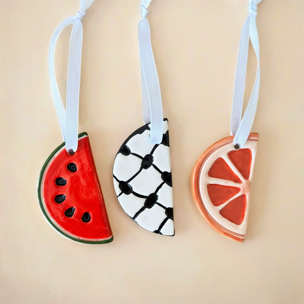 مجموعة من 3 زخارف تراثية