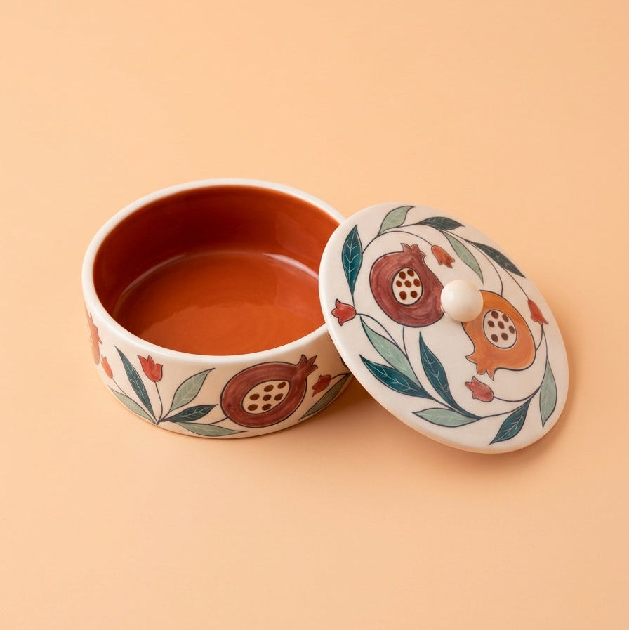 Pomegranate Design on a Box