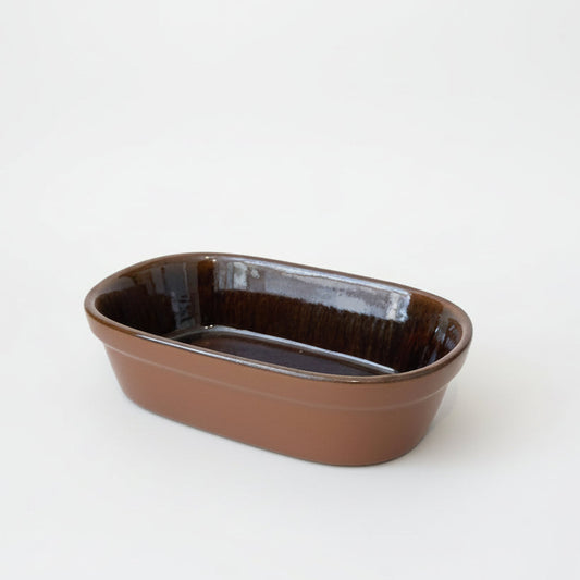 Rectangular Serving Dish With Glaze