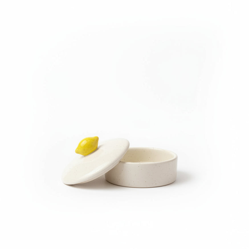 Lemon Ceramic Box