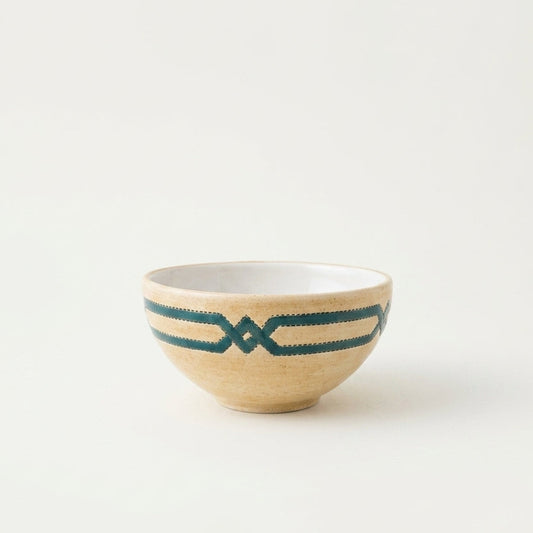 Geometric Ceramic Bowl