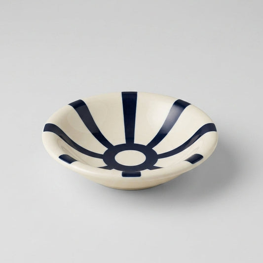 Ceramic Bowl With Stripes