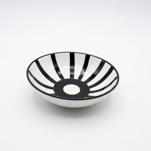 Ceramic Bowl With Stripes