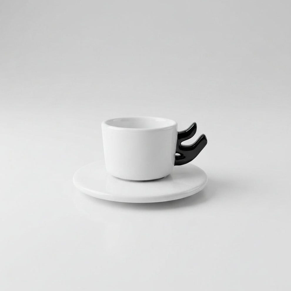 Turkish Coffee Cup With Calligraphy Handel