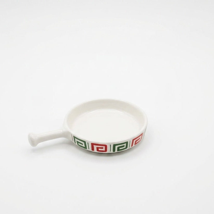 Stripes Ceramic Mini Skillet Dish