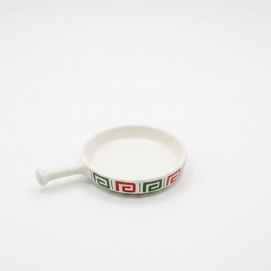Stripes Ceramic Mini Skillet Dish
