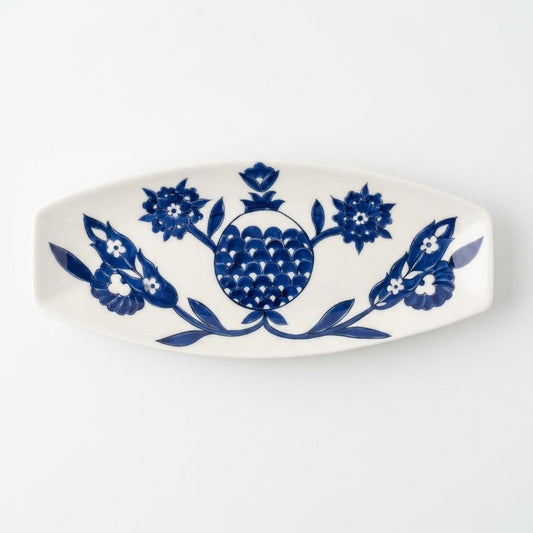 Pomegranate Rectangular Ceramic Plate