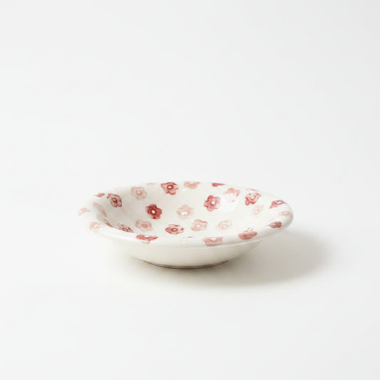 Medium Ceramic Dish with Flower design
