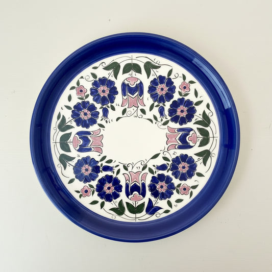 Large Luxury Iznik Ceramic Plate
