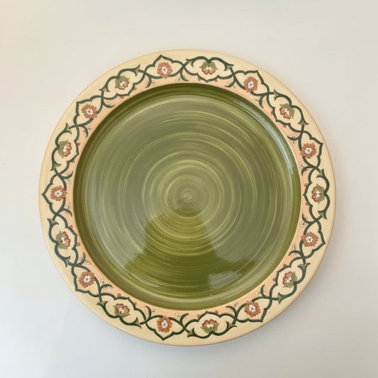 Large Iznik Ceramic Plate