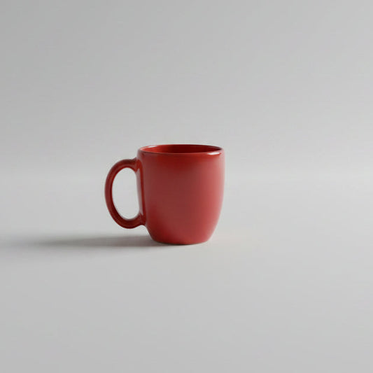Mug With Red Glaze