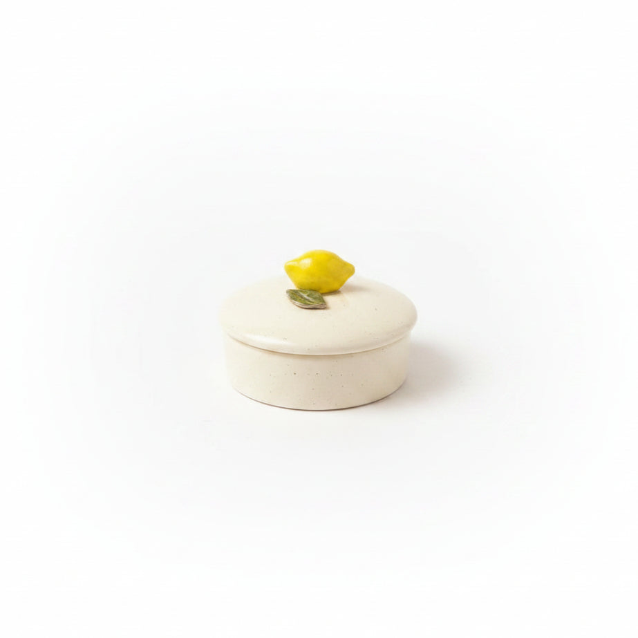 Lemon Ceramic Box
