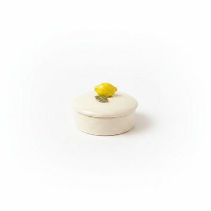 Lemon Ceramic Box