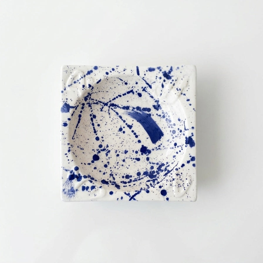 Medium Square Dish Navy