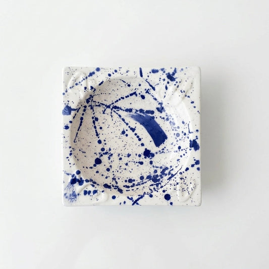 Medium Square Dish Navy