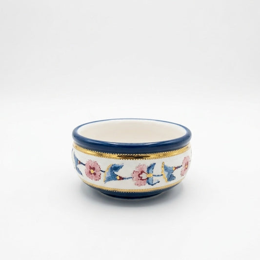 Floral Ashtray with gold