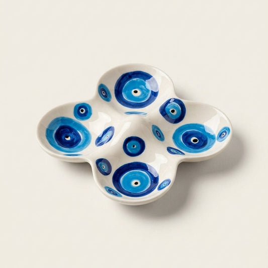 Rounded Plate with Evil Eye