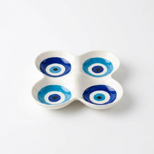 Rounded Plate with Evil Eye