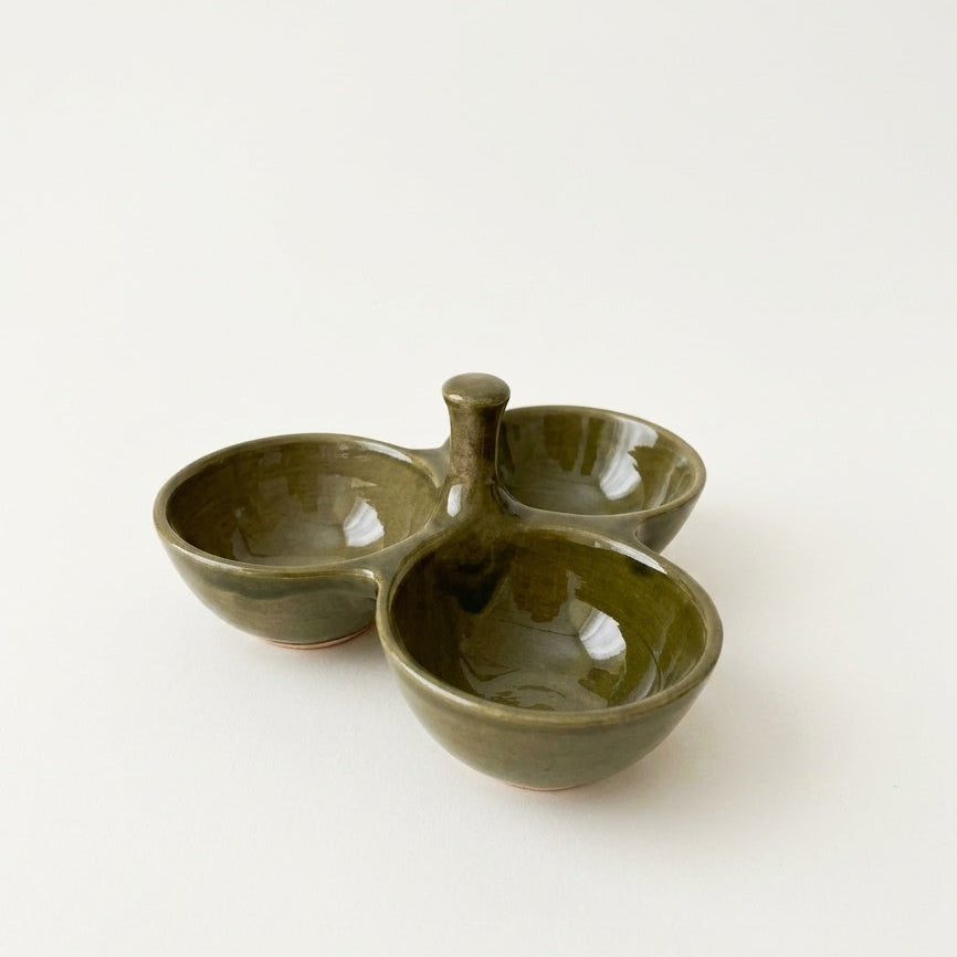 Dip Dish With Glaze