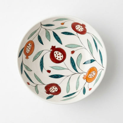 Large Ceramic Pomegranate Bowl