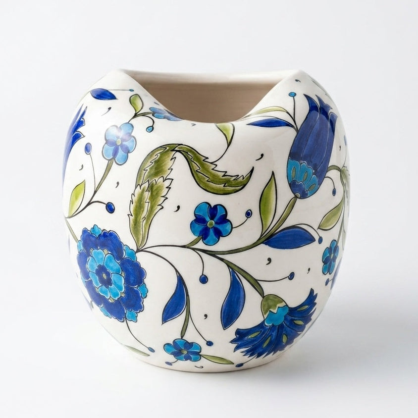 Modern Iznik Ceramic Vase