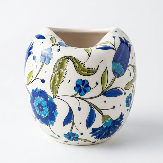 Modern Iznik Ceramic Vase
