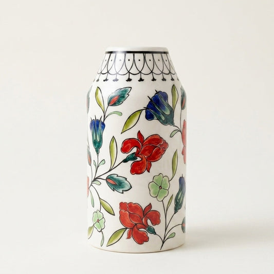Iznik Style Flower Vase