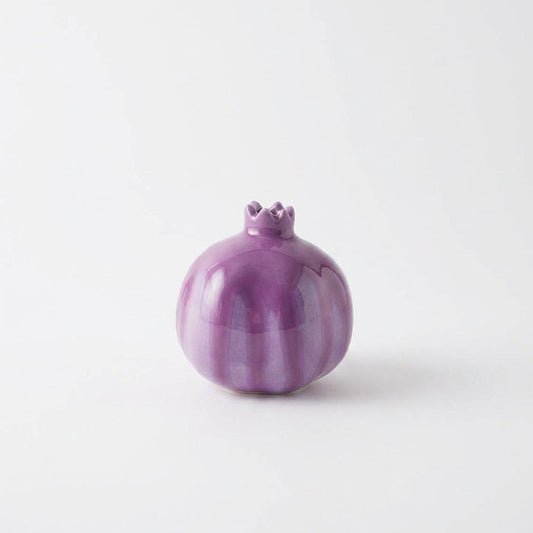 Medium Purple Pomegranate With Splatter