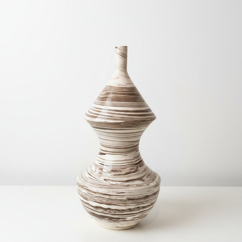 Marble Ceramic Vase
