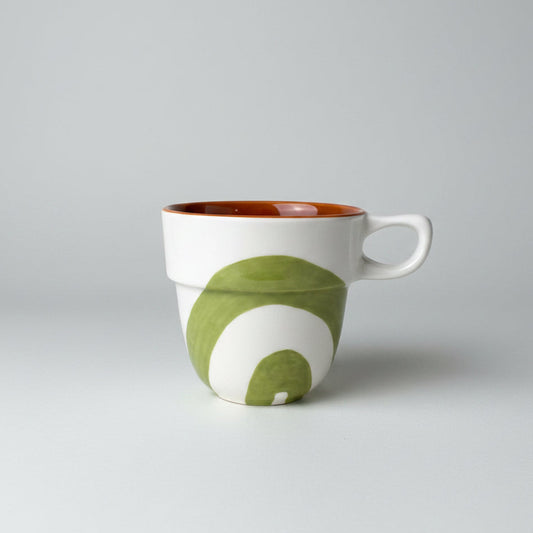 Green Stripes Mug