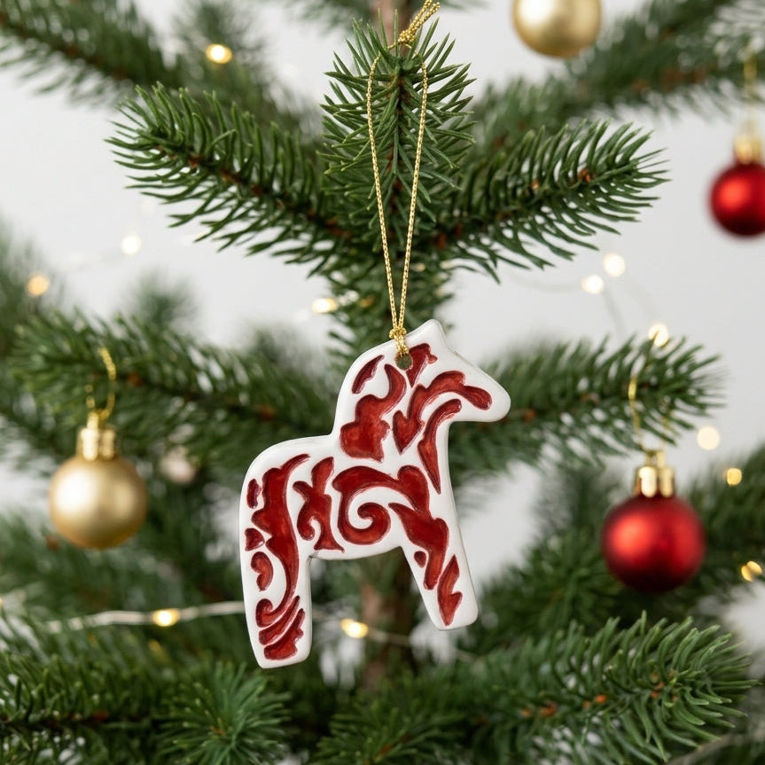 Red Horse Ornament