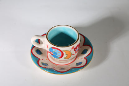 Limited set of 4 Turkish coffee cups