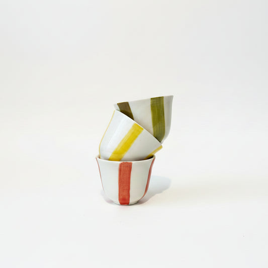 Sada Coffee Cups with Stripes