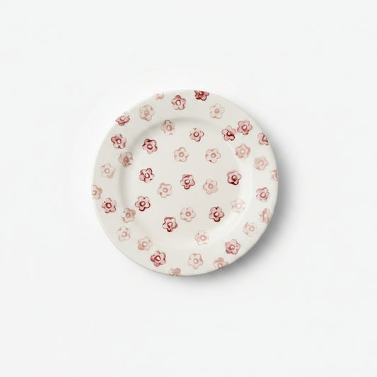 Small Plate With Flower Design