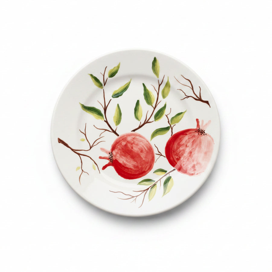 Pomegranate Ceramic Plate