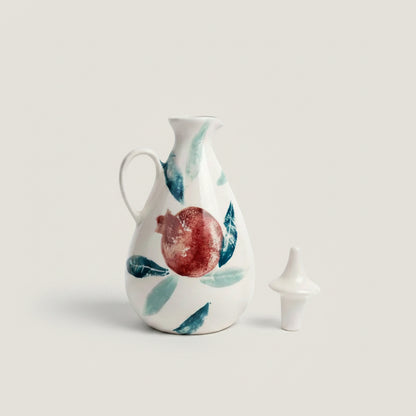 Pomegranate Ceramic Flask