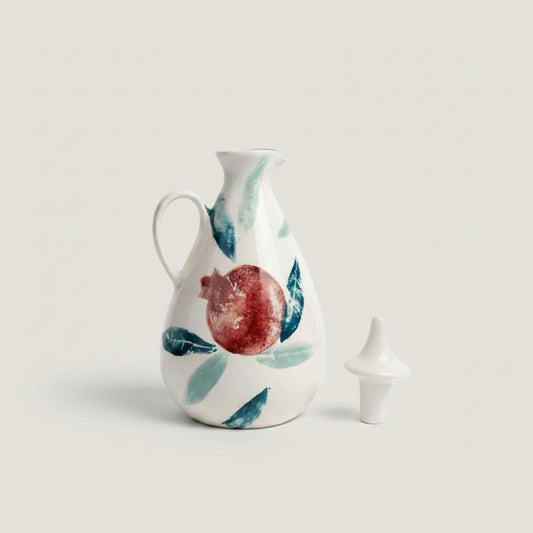 Pomegranate Ceramic Flask