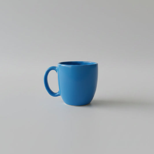 Mug With Blue Glaze