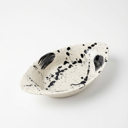 Black Splash Dish