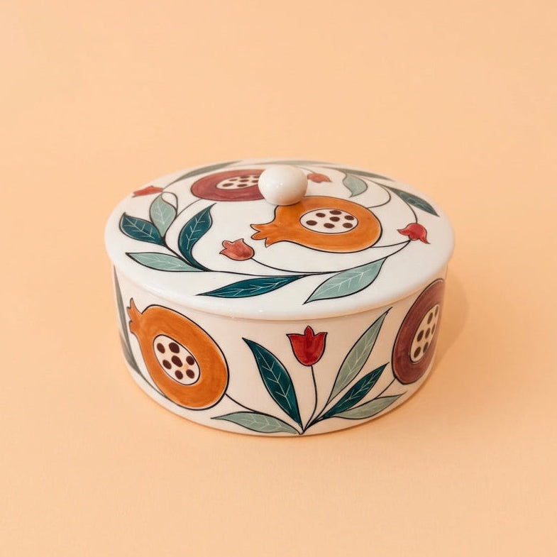 Pomegranate Design on a Box